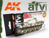 AK Interactive 3G AFV Acrylic Paint Range